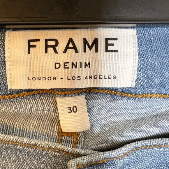 🌹 FRAME NWT Le Skinny De Jeanne Crop in Georgina Jeans Women’s 30 Casual - Picture 8 of 13